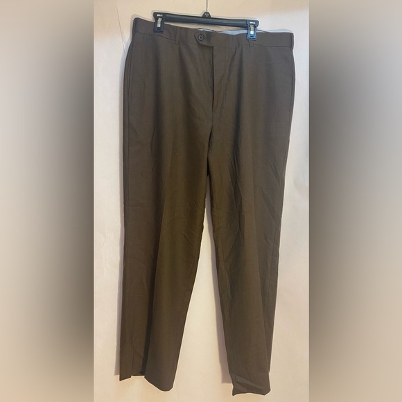 Brooks Brothers Country Club Madison 100% Wool Saxxon Trouser Dress Pant Size 38 - Picture 1 of 10